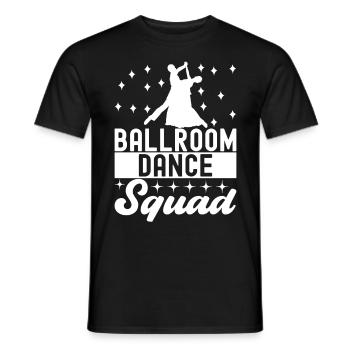 Ballroom Dance Ballroom Dancers Ballroom Dancers - Men's T-Shirt - black - Front - AI Model Male 178 light (178cm)