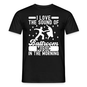 Danse de salon Danseurs de salon Danseurs de salon Danseurs de salon - T-shirt homme - noir - Devant - AI Model Male 178 light (178cm)