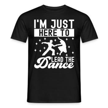 Ballsaal Tanz Ballsaaltänzer Gesellschaftstänzer - Männer T-Shirt - Schwarz - Vorne - AI Model Male 178 light (178cm)