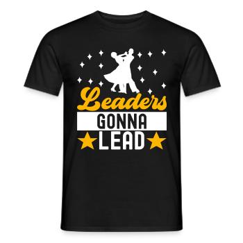 Ballsaal Tanz Ballsaaltänzer Gesellschaftstänzer - Männer T-Shirt - Schwarz - Vorne - AI Model Male 178 light (178cm)