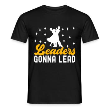 Ballsaal Tanz Ballsaaltänzer Gesellschaftstänzer - Männer T-Shirt - Schwarz - Vorne - AI Model Male 178 light (178cm)
