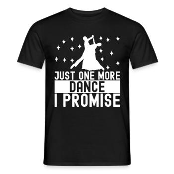 Ballroom Dance Ballroom Dancers Ballroom Dancers - Men's T-Shirt - black - Front - AI Model Male 178 light (178cm)