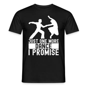 Danse de salon Danseurs de salon Danseurs de salon Danseurs de salon - T-shirt homme - noir - Devant - AI Model Male 178 light (178cm)