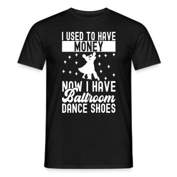 Ballsaal Tanz Ballsaaltänzer Gesellschaftstänzer - Männer T-Shirt - Schwarz - Vorne - AI Model Male 178 light (178cm)