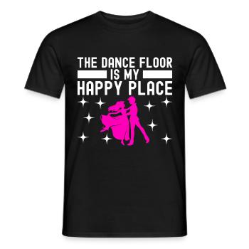 Danse de salon Danseuses de salon Danseuses de salon Danseuses de salon - T-shirt homme - noir - Devant - AI Model Male 178 light (178cm)