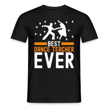 Danse de salon Danseuses de salon Danseuses de salon Danseuses de salon - T-shirt homme - noir - Devant - AI Model Male 178 light (178cm)