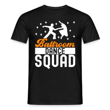 Ballsaal Tanz Ballsaaltänzer Gesellschaftstänzer - Männer T-Shirt - Schwarz - Vorne - AI Model Male 178 light (178cm)