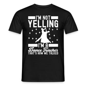 Danse de salon Danseuses de salon Danseuses de salon Danseuses de salon - T-shirt homme - noir - Devant - AI Model Male 178 light (178cm)