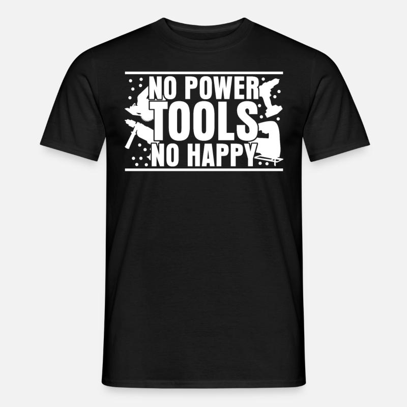 Power Tools Best Electric Tools - Männer T-Shirt - Schwarz