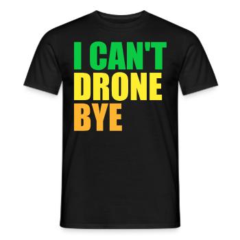 FPV Drone Pilot Drones Quadcopter - Men's T-Shirt - black - Front - AI Model Male 178 light (178cm)