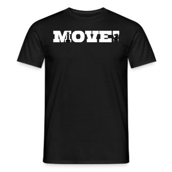 Move Chess Pieces Chess Player - Männer T-Shirt - Schwarz - Vorne - AI Model Male 178 light (178cm)