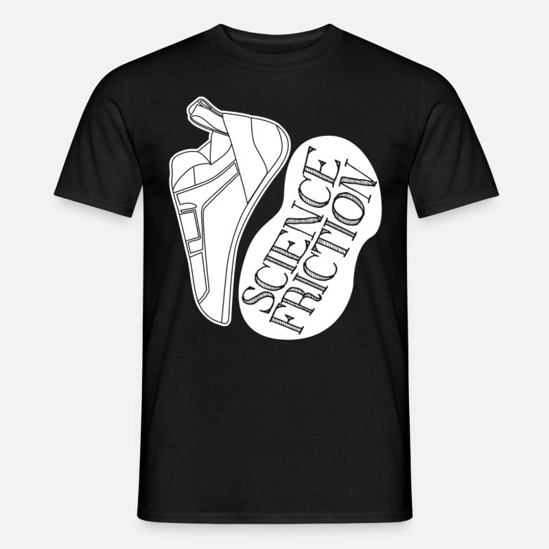 Climbing Bouldering Shoes Boulder Chalk - Männer T-Shirt - Schwarz