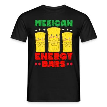 Tamale Mexikanisches Essen Tamale Liebhaber - Männer T-Shirt - Schwarz - Vorne - AI Model Male 178 light (178cm)