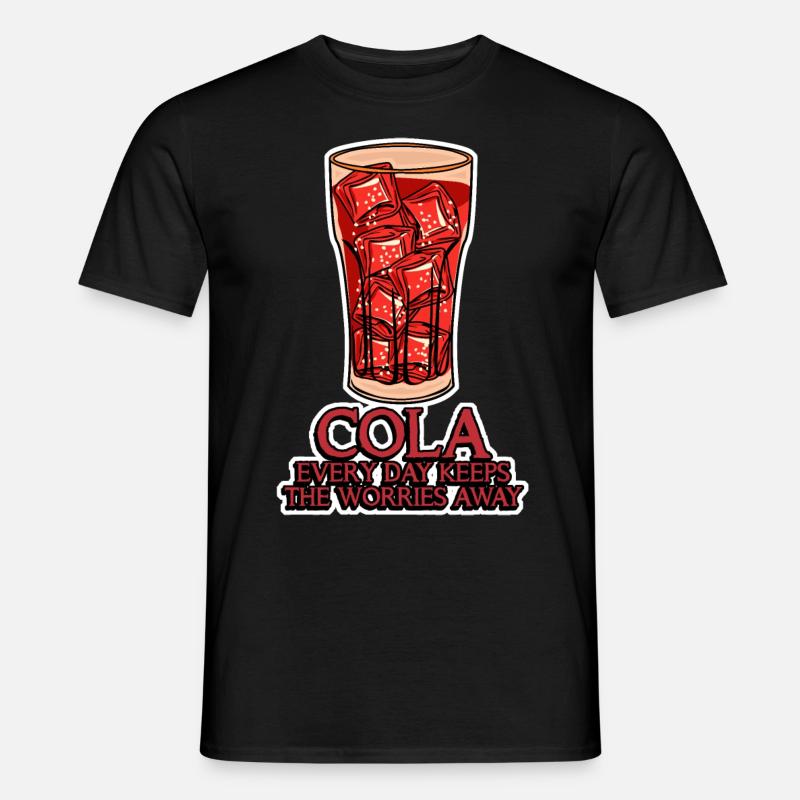 Cola Joke Lemonade - Männer T-Shirt - Schwarz