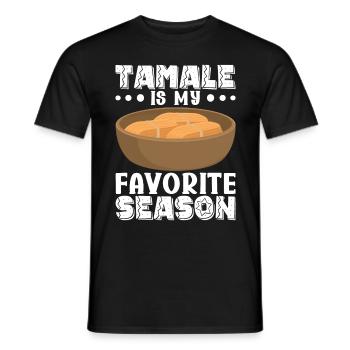 Tamale Mexikanisches Essen Tamale Liebhaber - Männer T-Shirt - Schwarz - Vorne - AI Model Male 178 light (178cm)
