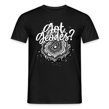 Géologue géologue Got Geodes - T-shirt homme - noir - Devant - AI Model Male 178 light (178cm)