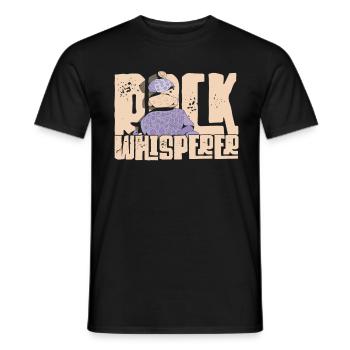 Géologue Géologue Sciences de la Terre Chuchoteur de roches - T-shirt homme - noir - Devant - AI Model Male 178 light (178cm)