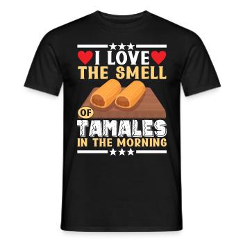 Tamale Mexikanisches Essen Tamale Liebhaber - Männer T-Shirt - Schwarz - Vorne - AI Model Male 178 light (178cm)