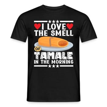 Tamale Cuisine mexicaine Tamale Lover - T-shirt homme - noir - Devant - AI Model Male 178 light (178cm)