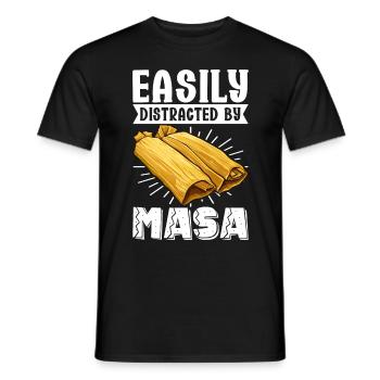 Tamale Mexikanisches Essen Tamale Liebhaber - Männer T-Shirt - Schwarz - Vorne - AI Model Male 178 light (178cm)