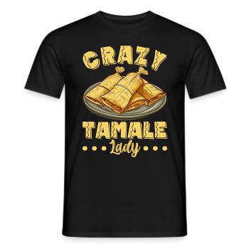 Tamale Cuisine mexicaine Tamale Lover - T-shirt homme - noir - Devant - AI Model Male 178 light (178cm)
