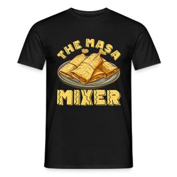 Tamale Cuisine mexicaine Tamale Lover - T-shirt homme - noir - Devant - AI Model Male 178 light (178cm)