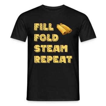 Tamale Cuisine mexicaine Tamale Lover - T-shirt homme - noir - Devant - AI Model Male 178 light (178cm)