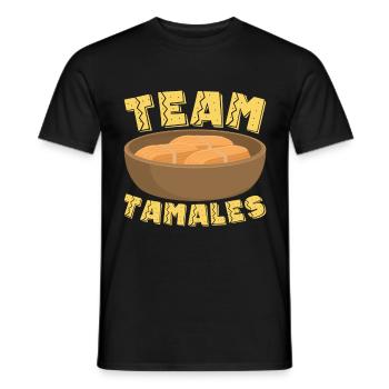 Tamale Mexikanisches Essen Tamale Liebhaber - Männer T-Shirt - Schwarz - Vorne - AI Model Male 178 light (178cm)