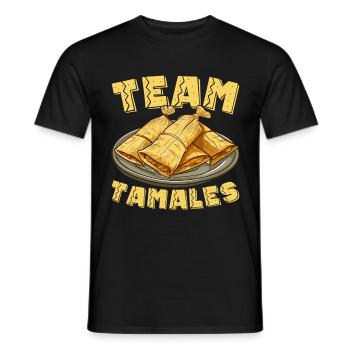 Tamale Mexikanisches Essen Tamale Liebhaber - Männer T-Shirt - Schwarz - Vorne - AI Model Male 178 light (178cm)