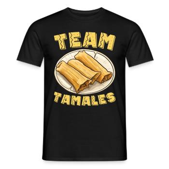 Tamale Cuisine mexicaine Tamale Lover - T-shirt homme - noir - Devant - AI Model Male 178 light (178cm)