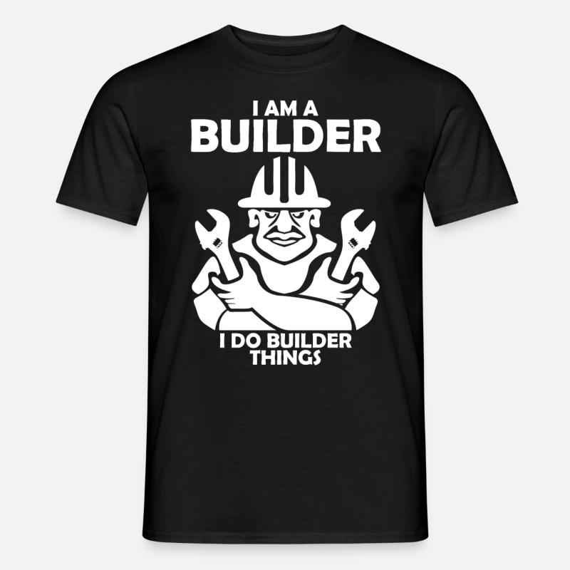 Roadbuilder Roadmaker Road Keeper - Männer T-Shirt - Schwarz