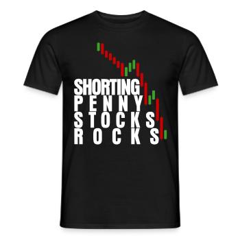 Trader Capitalism Stocks Stock exchange - Männer T-Shirt - Schwarz - Vorne - AI Model Male 178 light (178cm)