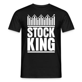 Trader Stocks Stock exchange Capitalism - Männer T-Shirt - Schwarz - Vorne - AI Model Male 178 light (178cm)
