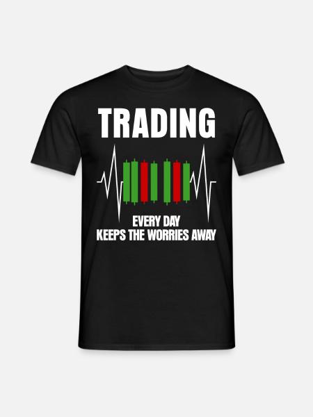 Capitalism Stocks Trader - Männer T-Shirt - Schwarz