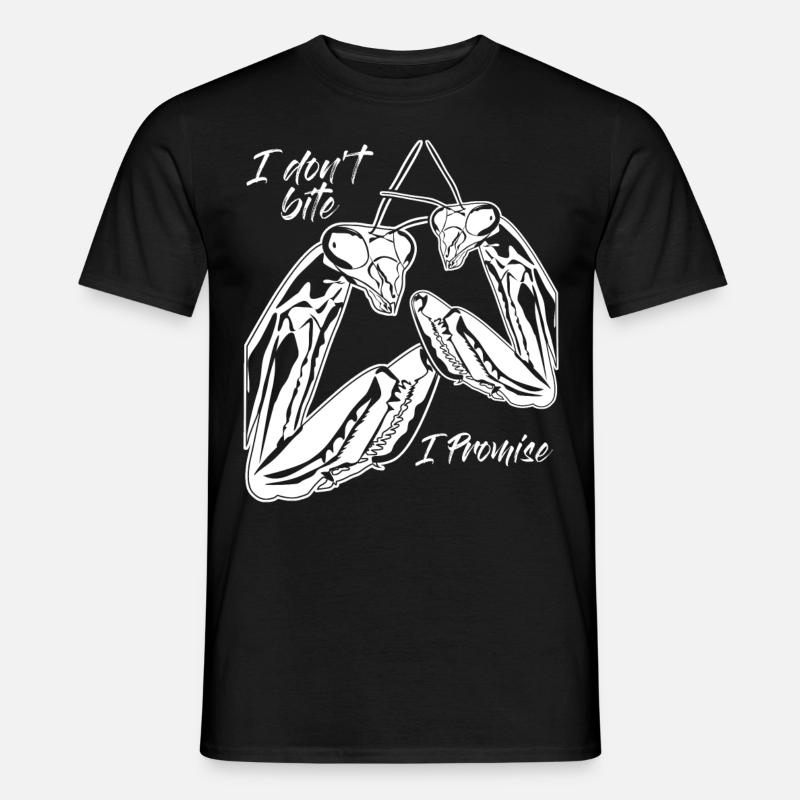 Praying Mantis Insect - Männer T-Shirt - Schwarz