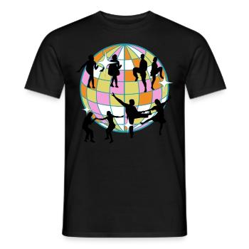 Boogie Woogie Danseur Swing Danse - T-shirt homme - noir - Devant - AI Model Male 178 light (178cm)