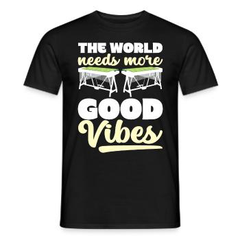 Vibraphon, vibraphoniste - T-shirt homme - noir - Devant - AI Model Male 178 light (178cm)
