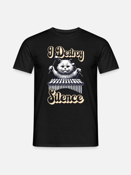 Vibraphon, vibraphonist - Men's T-Shirt - black