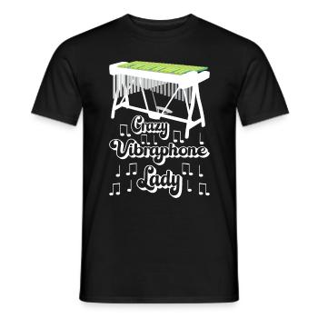 Vibraphon Vibraphonist - Männer T-Shirt - Schwarz - Vorne - AI Model Male 178 light (178cm)