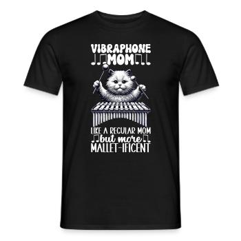 Vibraphon, vibraphoniste - T-shirt homme - noir - Devant - AI Model Male 178 light (178cm)