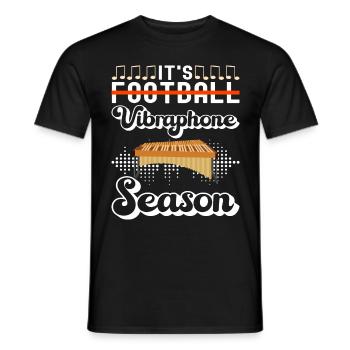 Vibraphon, vibraphoniste - T-shirt homme - noir - Devant - AI Model Male 178 light (178cm)