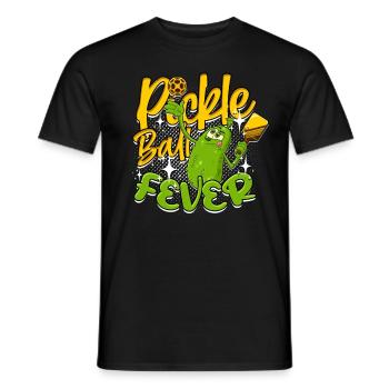 Pickleball Pickle Ball Fever - T-shirt homme - noir - Devant - AI Model Male 178 light (178cm)