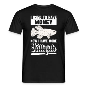 Killifisch Quarium Fische - Männer T-Shirt - Schwarz - Vorne - AI Model Male 178 light (178cm)
