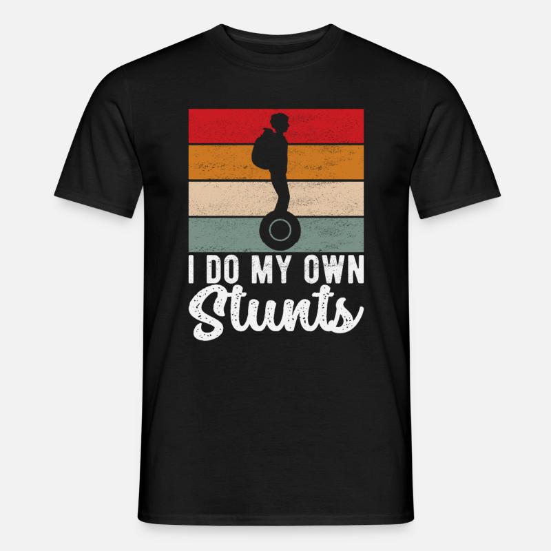 EUC Monowheel - Männer T-Shirt - Schwarz