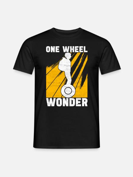 EUC Monowheel - Männer T-Shirt - Schwarz