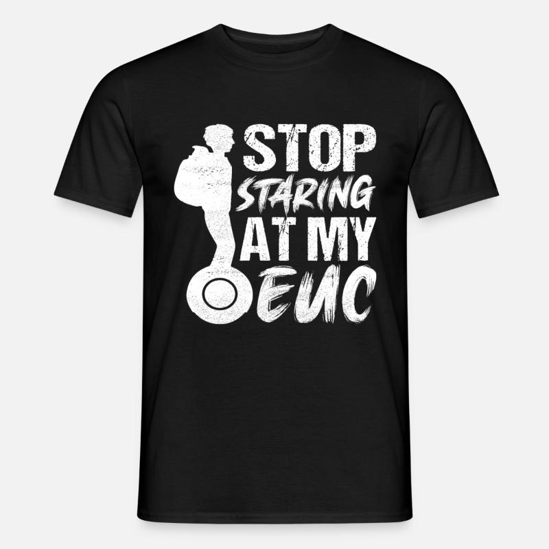 EUC Monowheel - Männer T-Shirt - Schwarz