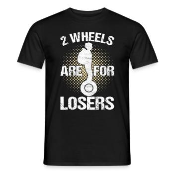 EUC Monoroue - T-shirt homme - noir - Devant - AI Model Male 178 light (178cm)