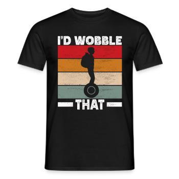 EUC Monoroue - T-shirt homme - noir - Devant - AI Model Male 178 light (178cm)