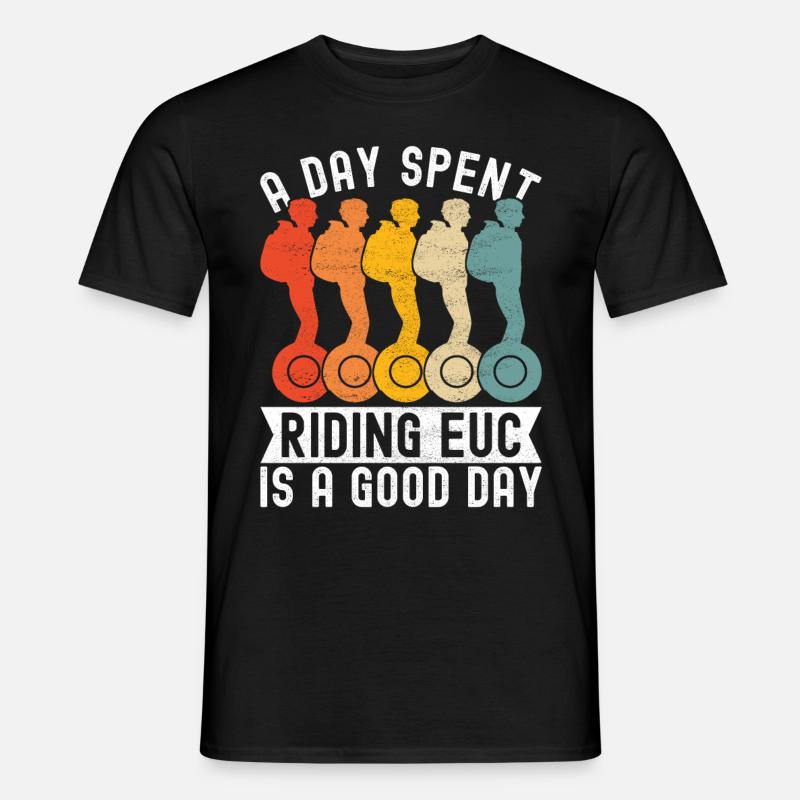 EUC Monoroue - T-shirt homme - noir