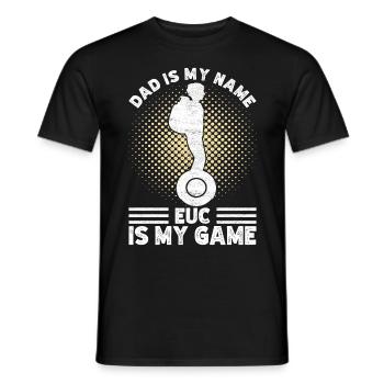 EUC Monoroue - T-shirt homme - noir - Devant - AI Model Male 178 light (178cm)